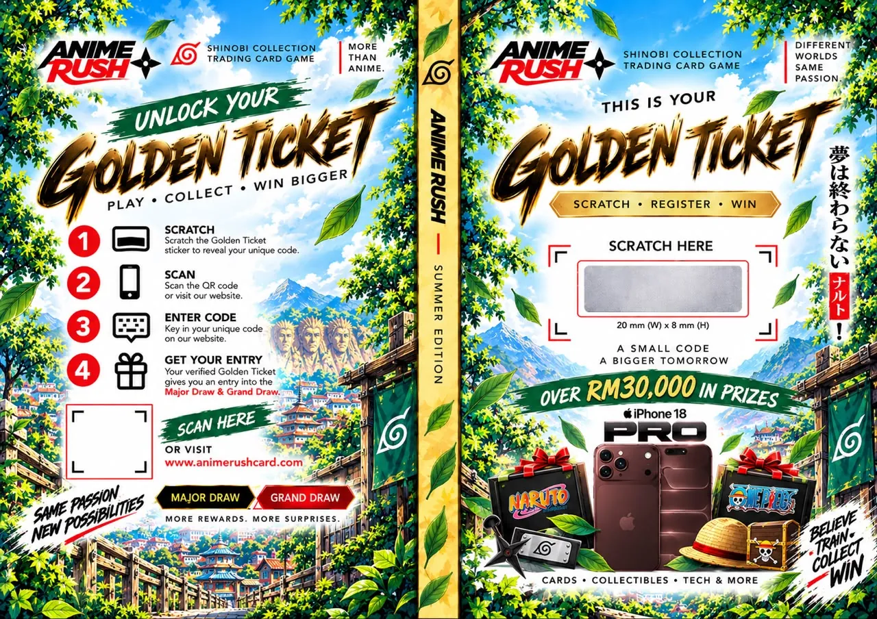AnimeRush Summer packaging